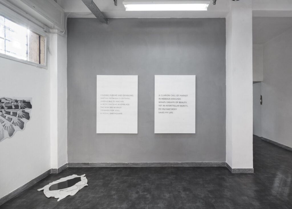 Apparatus 22, V1 (Arrangements and Haze series), 2017, installation view, GALLLERIAPIÙ, Bologna_(1)