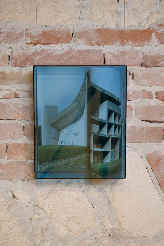 Cristian Chironi, My house is a Le Corbusier (Notre Dame du Haut_Palais des Filateurs), 2015 – Courtesy l_artista, Ph. F. Tommasoli