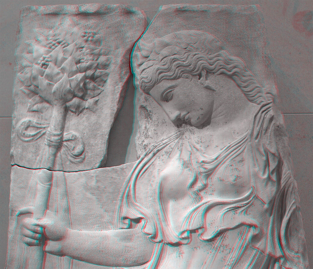 Damon Zucconi, Maiden (Bas Relief), 2008 – Courtesy l’artista