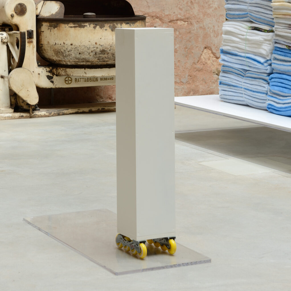Gabriele De Santis, Tell the Truth and Run Again, 2013, installation view, Polo di Santa Marta – Courtesy l’artista, Ph. M. A