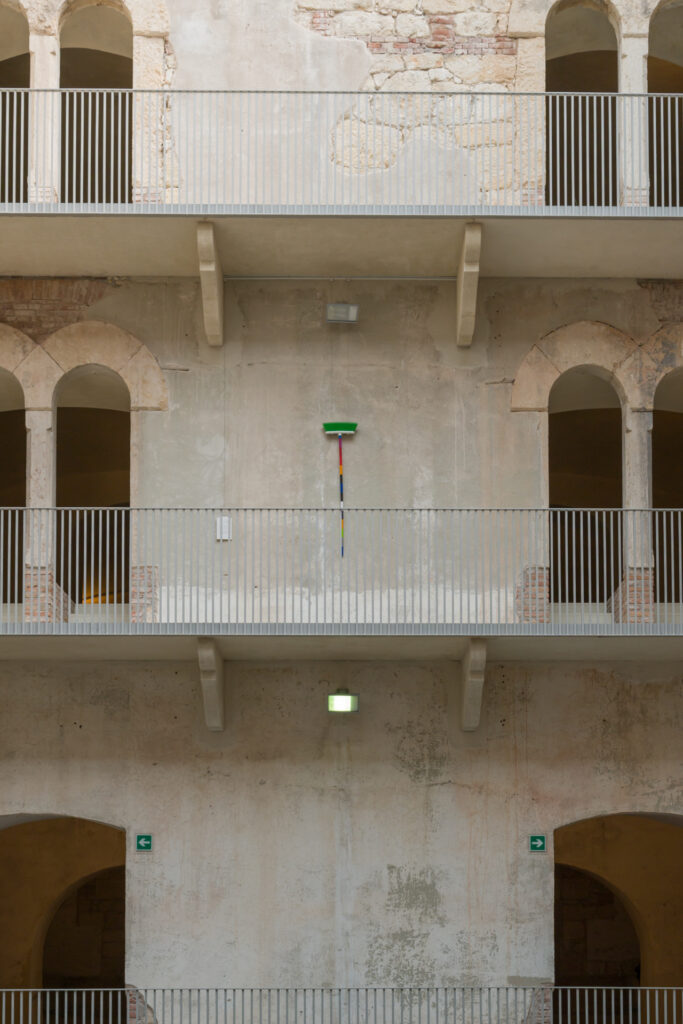 Otto Berchem, Dive for Dreams, 2017, installation view, Polo di Santa Marta – Courtesy l’artista, Ph. F. Tommasoli
