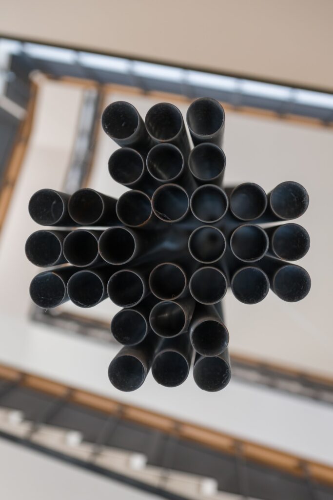 Piero Fogliati, Fleximofono, 2002 – Courtesy l’artista, Ph. F. Tommasoli