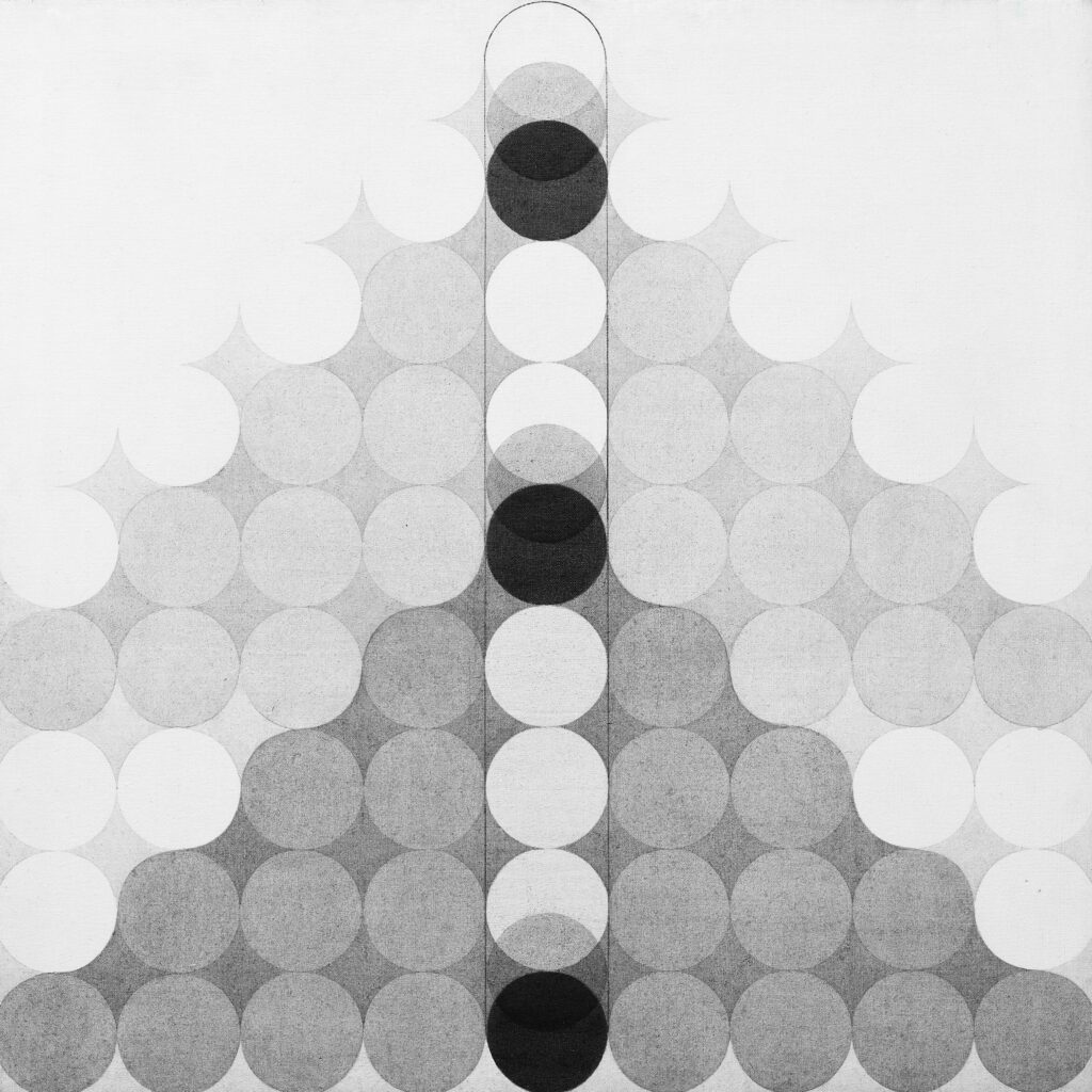 Carlo Nangeroni, Mutazione + elemento scorrevole, 1970 – Courtesy l’artista, Ph. M. A. Sereni – Detail