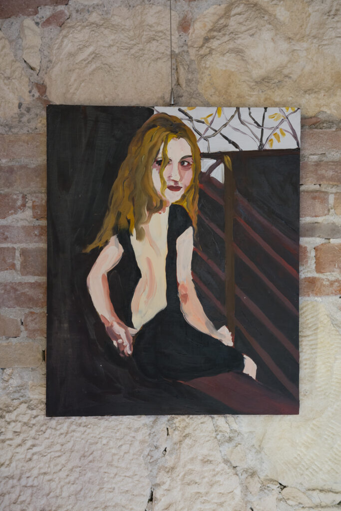 Chantal Joffe, Untitled, 2003 – Courtesy l_artista, Ph. F. Tommasoli