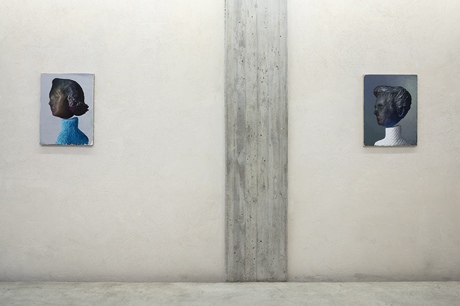 Damien Meade, Untitled 5, 2018, installation view, Car Drde Gallery, Bologna_(1)