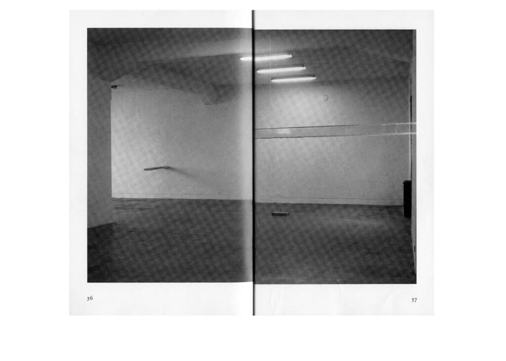 Giovanni Oberti, Senza titolo (Indicazioni per uno spazio), 2008 – Courtesy l_artista