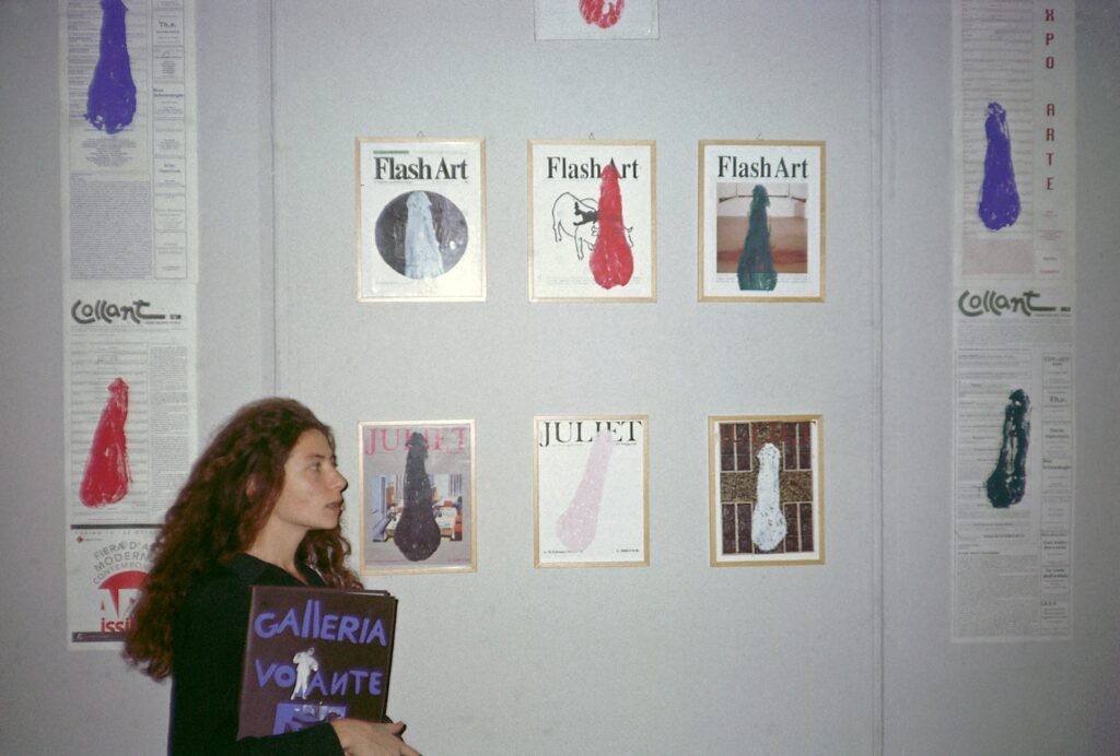Giulia Piscitelli, Artissima, 1995 – Courtesy l_artista