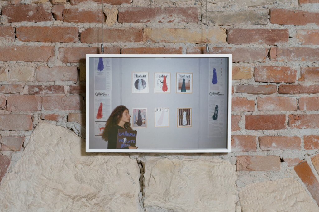 Giulia Piscitelli, Artissima, 1995 – Courtesy l_artista, Ph. F. Tommasoli