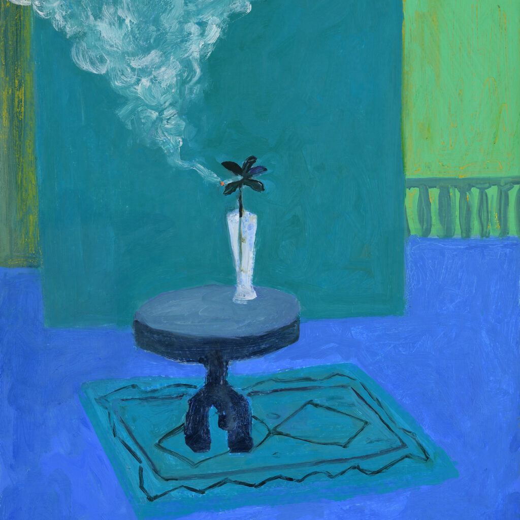 Scott Reeder, Smoking flower, 2011 – Courtesy l’artista – Detail